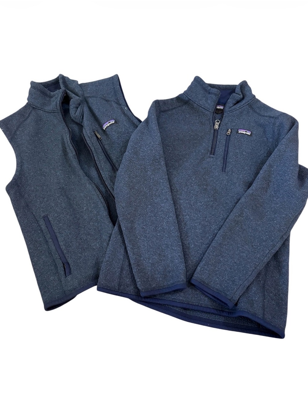 Patagonia Size Small Vest and Sweater Bundle